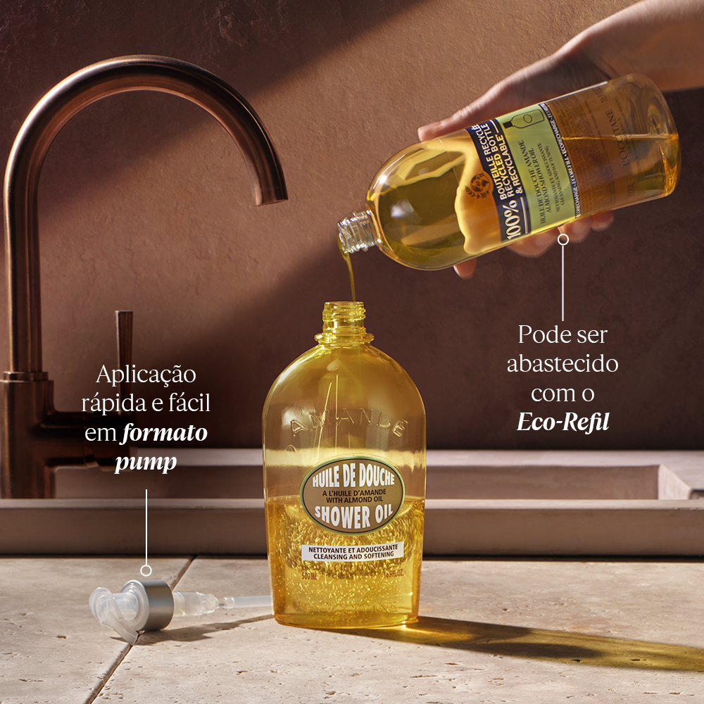 Óleo Hidratante de Banho Amêndoa 500ml, , large image number 2